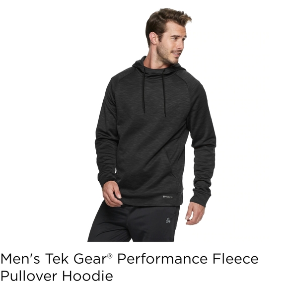 tek gear Other - NWT MEN'S Tek Gear Pullover Hoodie In Black